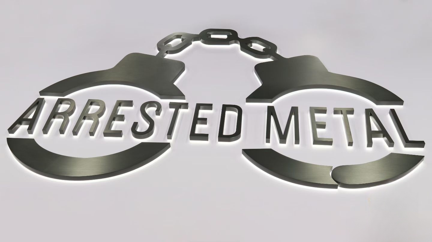Halolit Channel Letters | Brushed Natural Stainless Steel